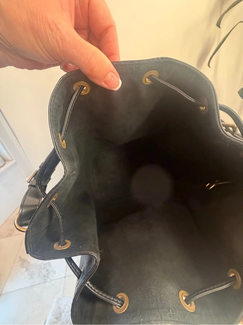 Louis Vuitton Epi Noe Black Bucket Bag, Shoulder Bag